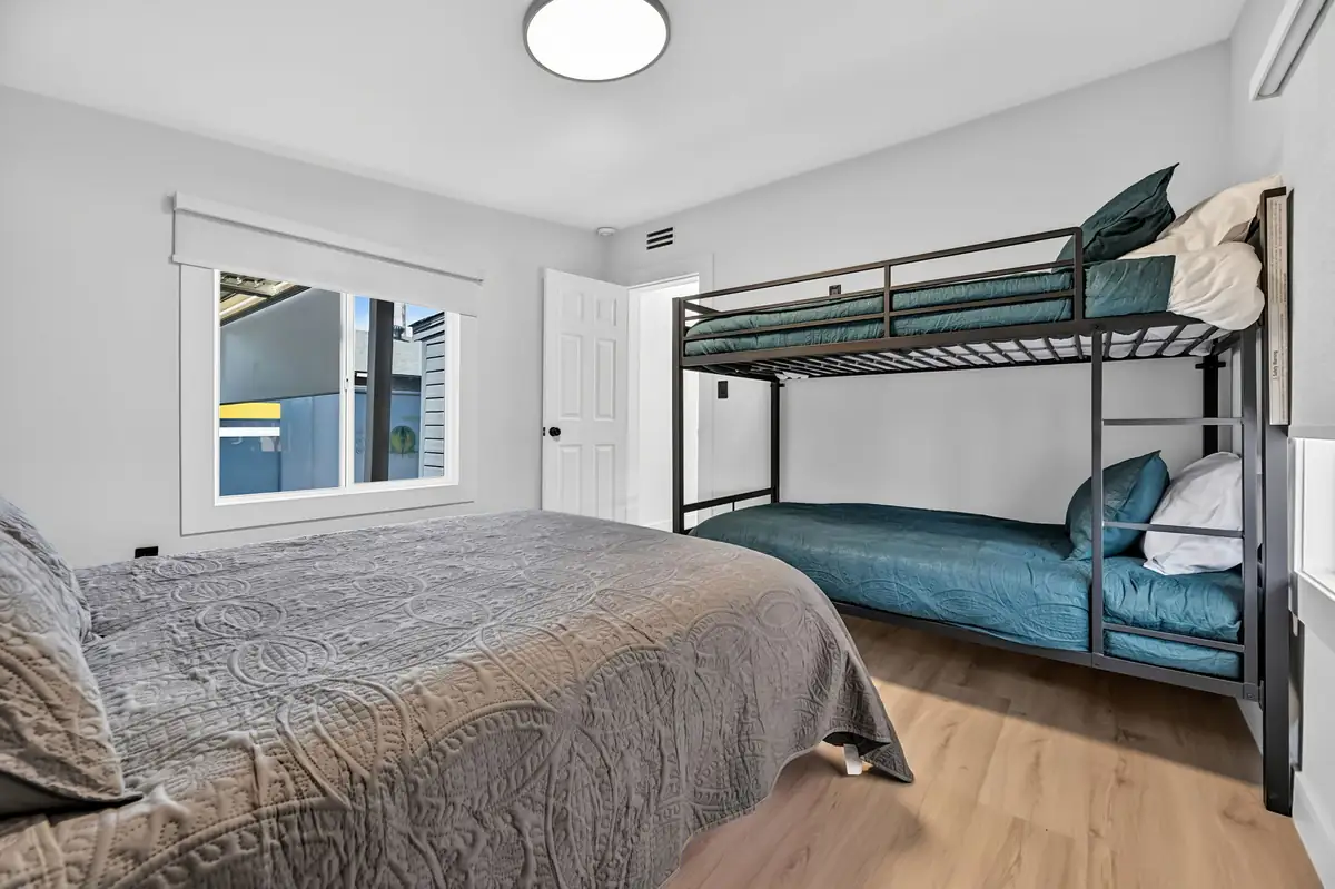 Elara bedroom with bunk beds